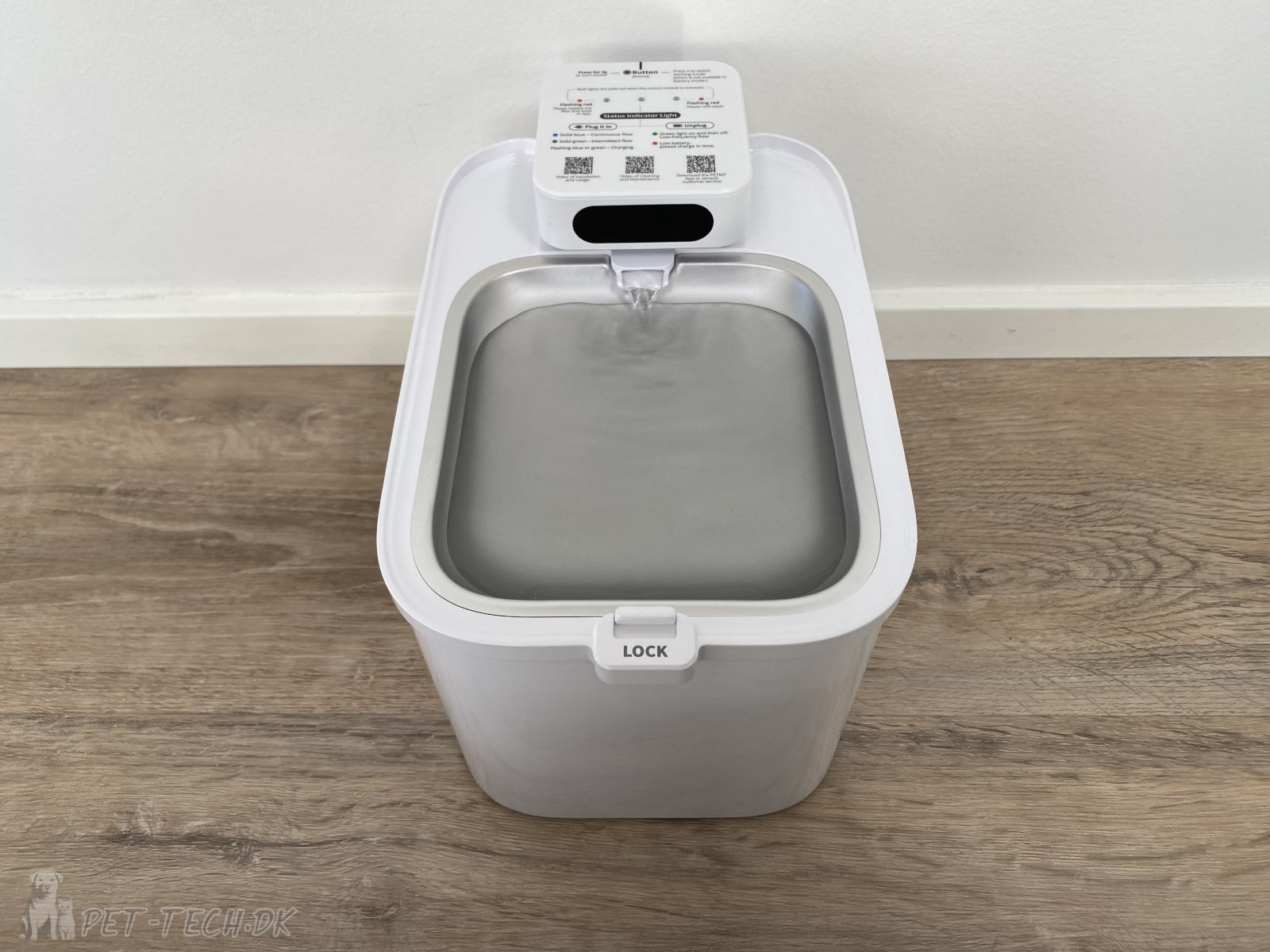 PETKIT EVERSWEET MAX 2 Ledningsfri Drikkefontæne med App og UV Pumpe