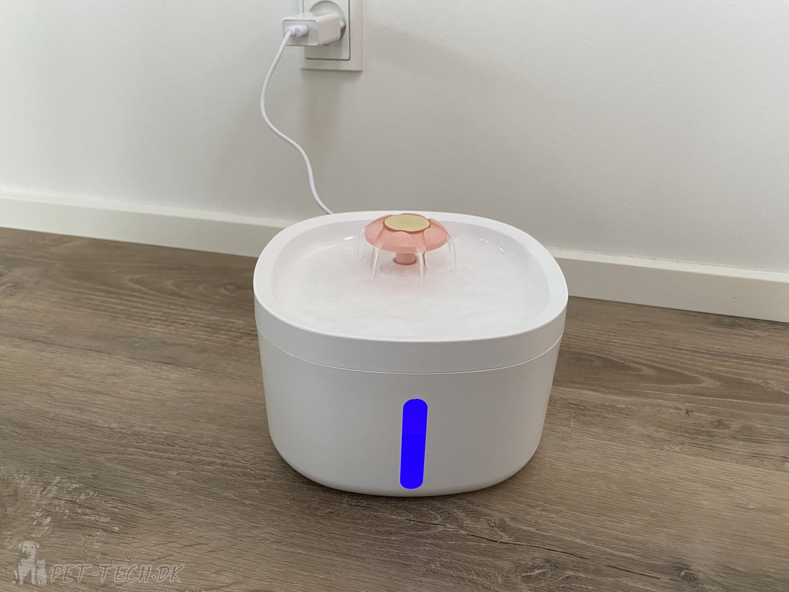 2L Drikkefontæne til Katte og Hunde - Rose