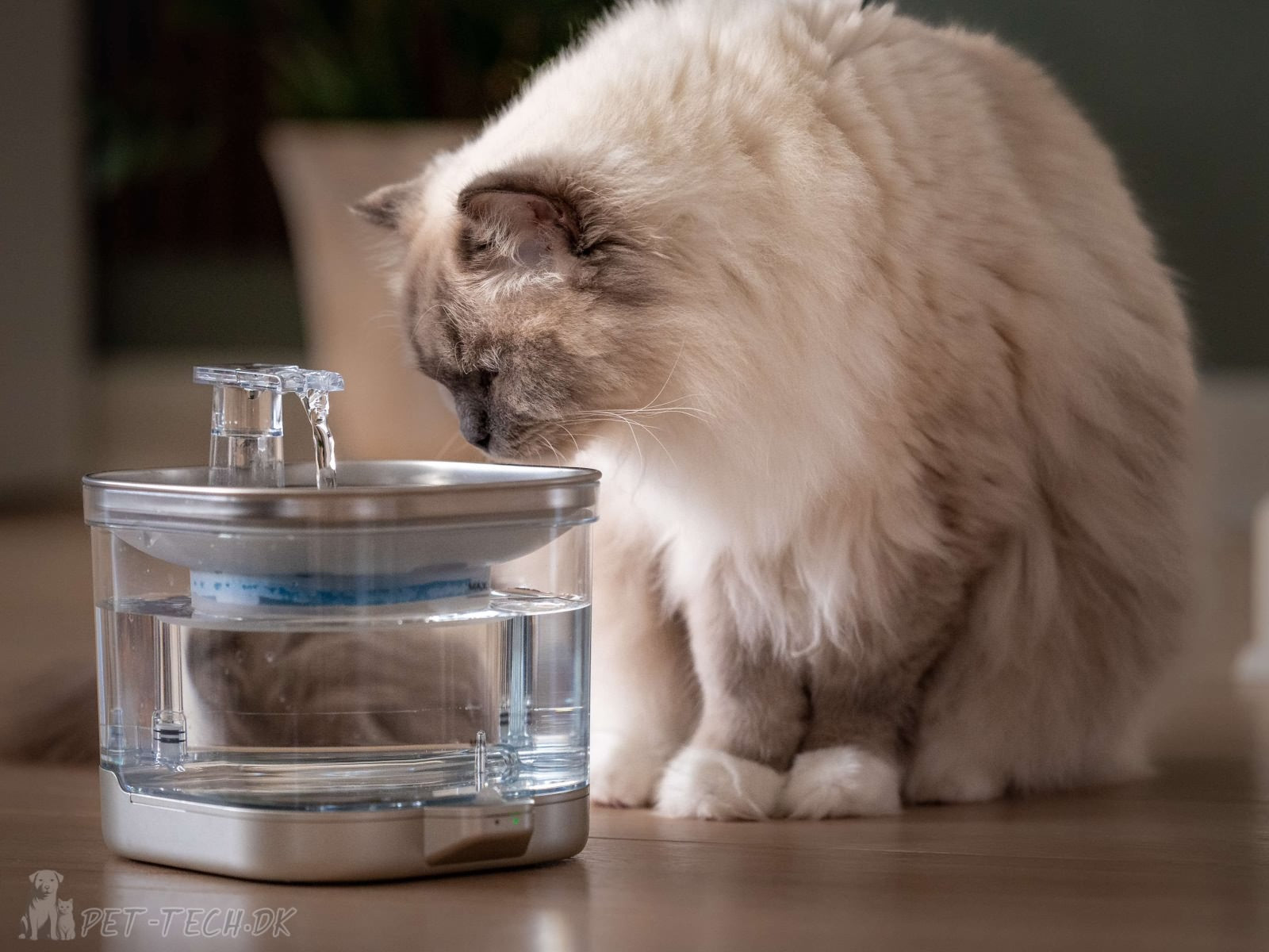 Ledningsfri drikkefontæne