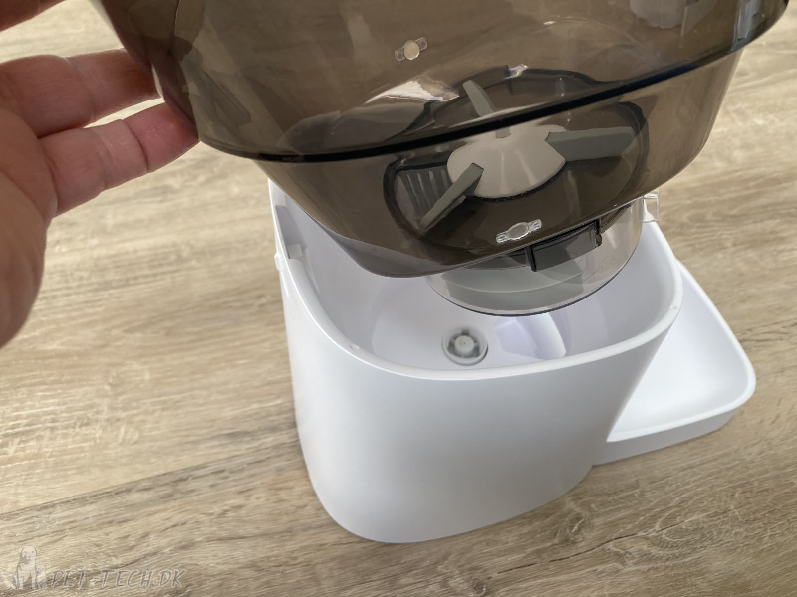 Foderautomat - kan skilles ad