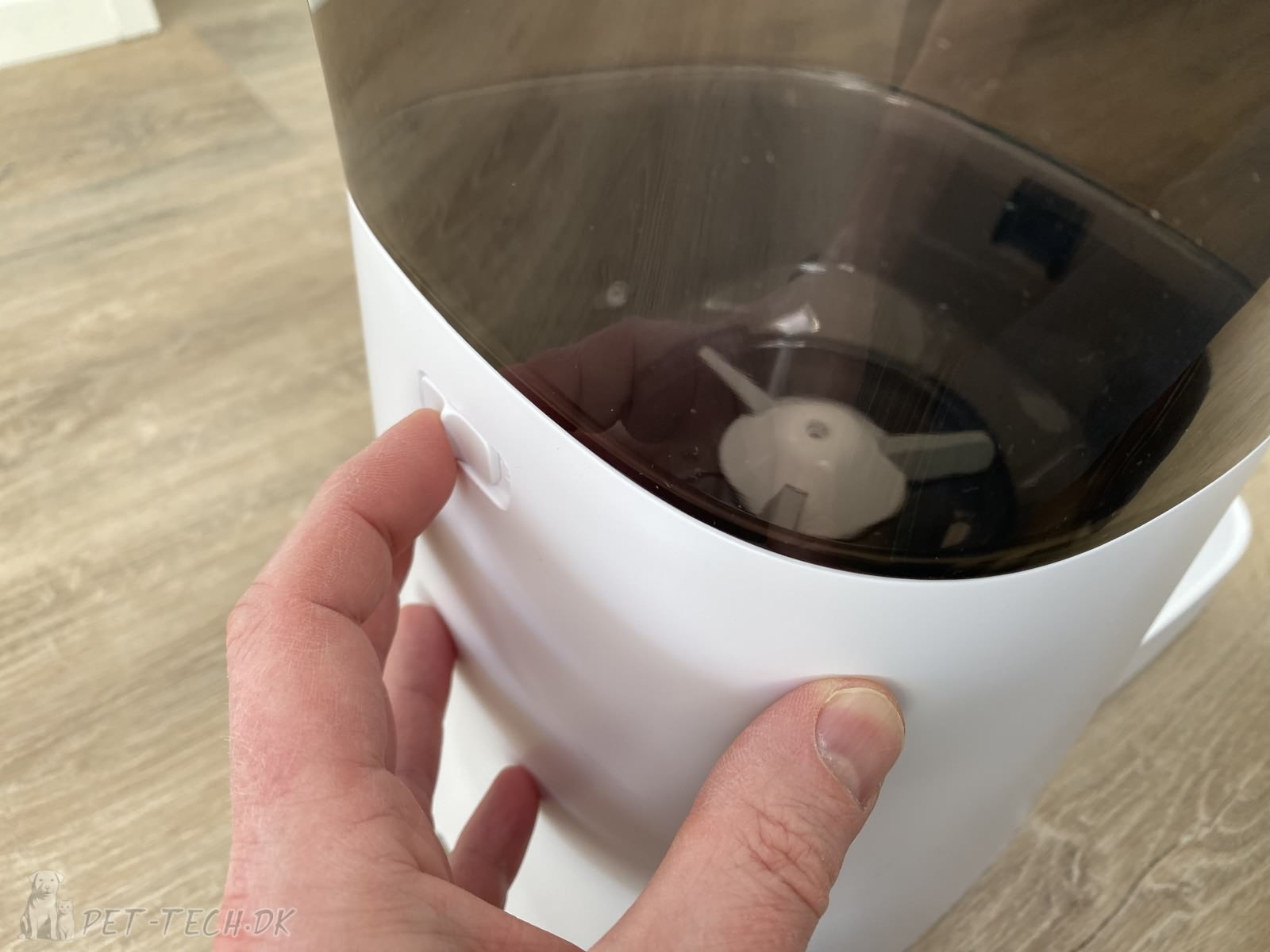 Foderautomat - kan skilles ad