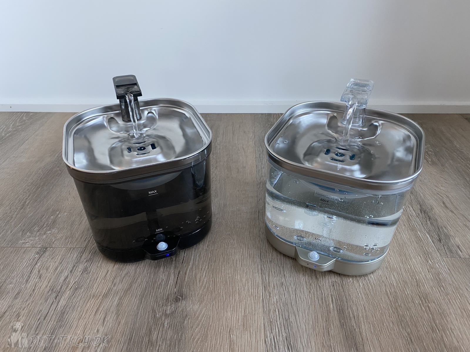 Luksus Drikkefontæne med Sensor til Katte og Hunde - Ledningsfri