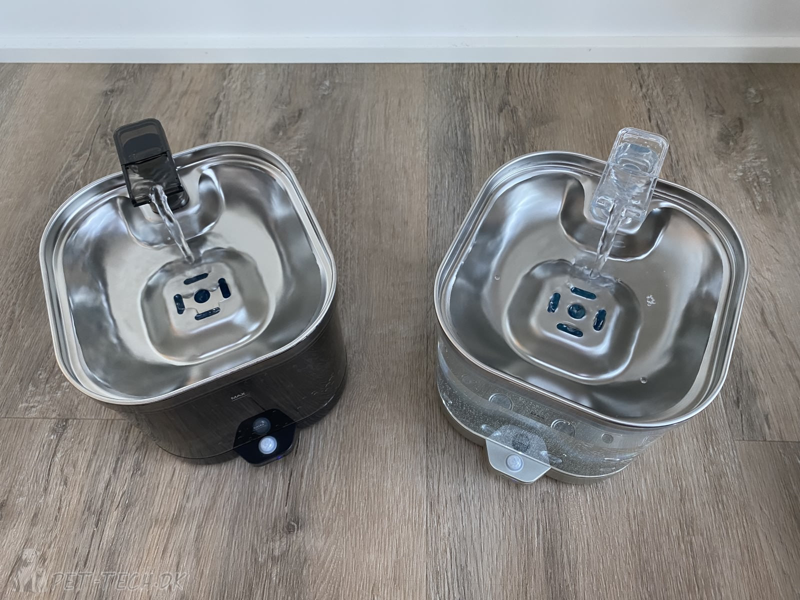 Luksus Drikkefontæne med Sensor til Katte og Hunde - Ledningsfri