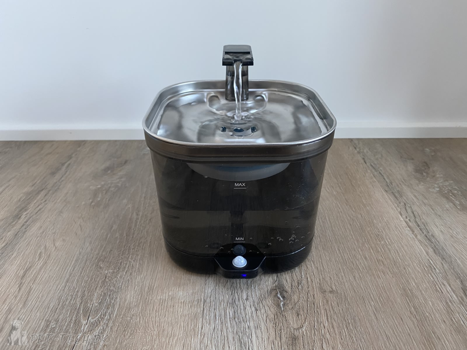 Luksus Drikkefontæne med Sensor til Katte og Hunde - Ledningsfri