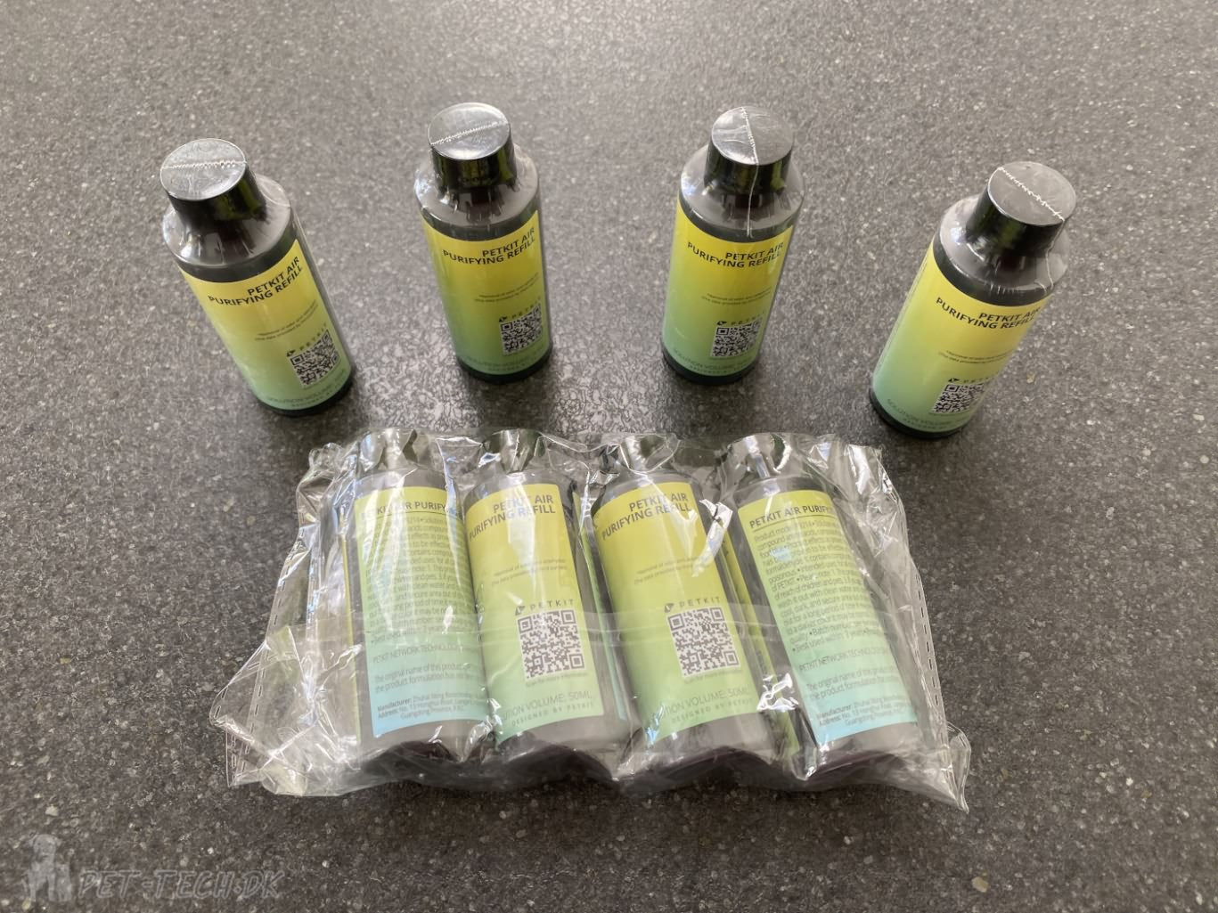 PETKIT Pura Air Refill Spray Flasker x4
