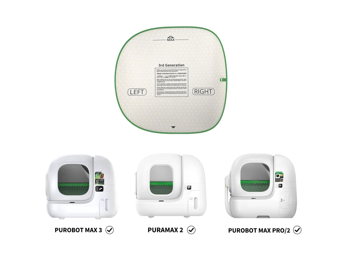 Original PETKIT Bund / Litter Pad til PURAMAX 2, PUROBOT MAX 3 og PUROBOT MAX PRO / PRO 2
