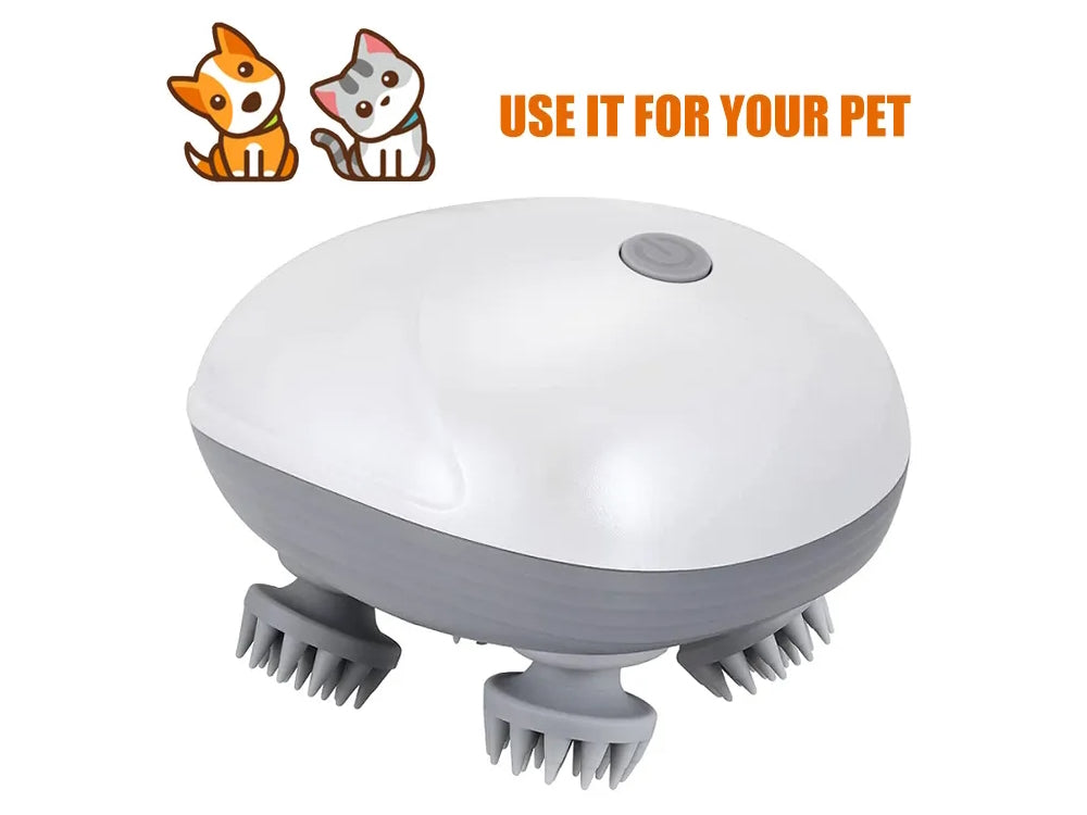 Smart elektrisk massage apparat til katte og hunde