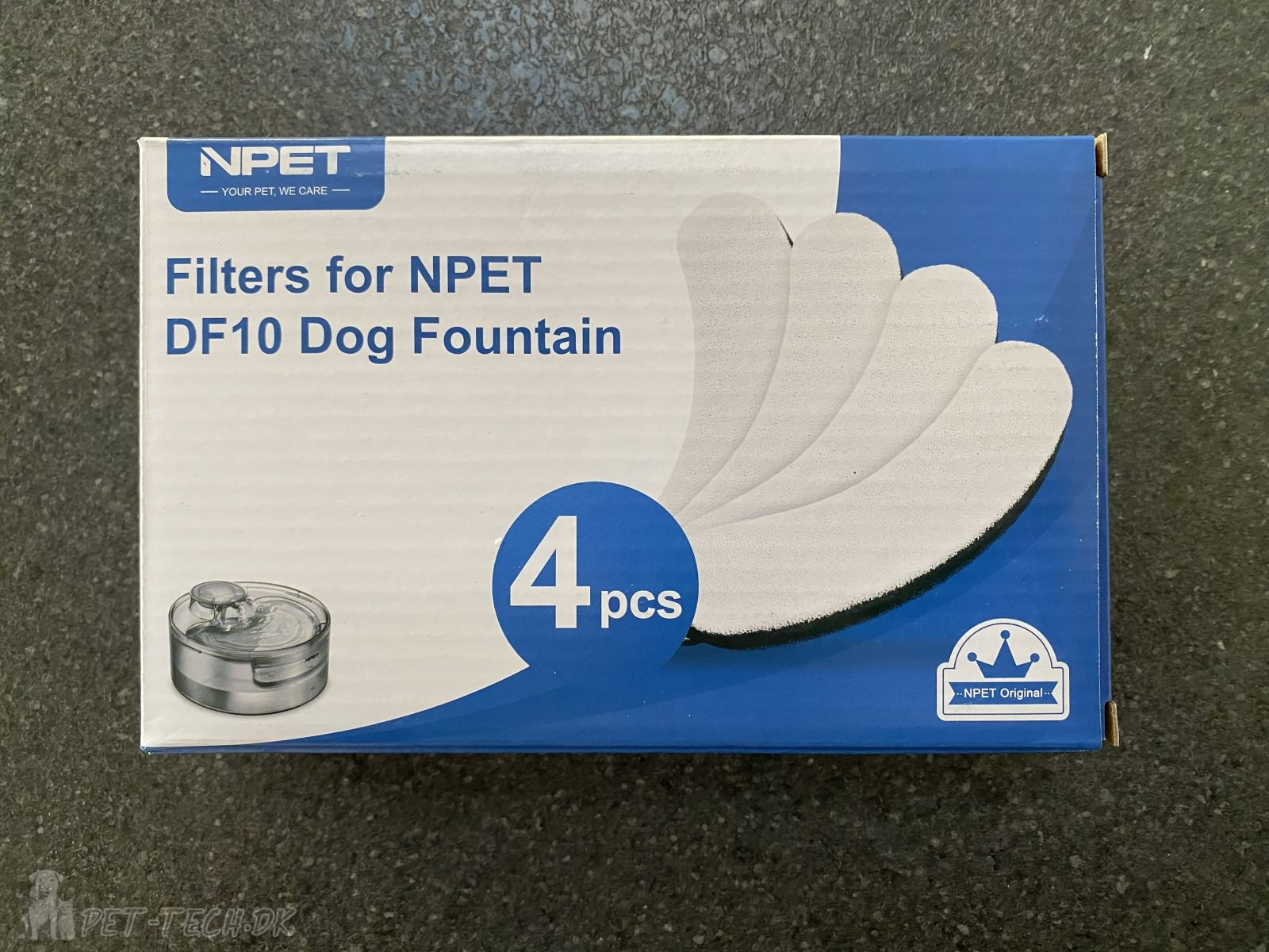 Filtre til NPET DF10 Maxi og DF30 Jumbo Drikkefontænerne