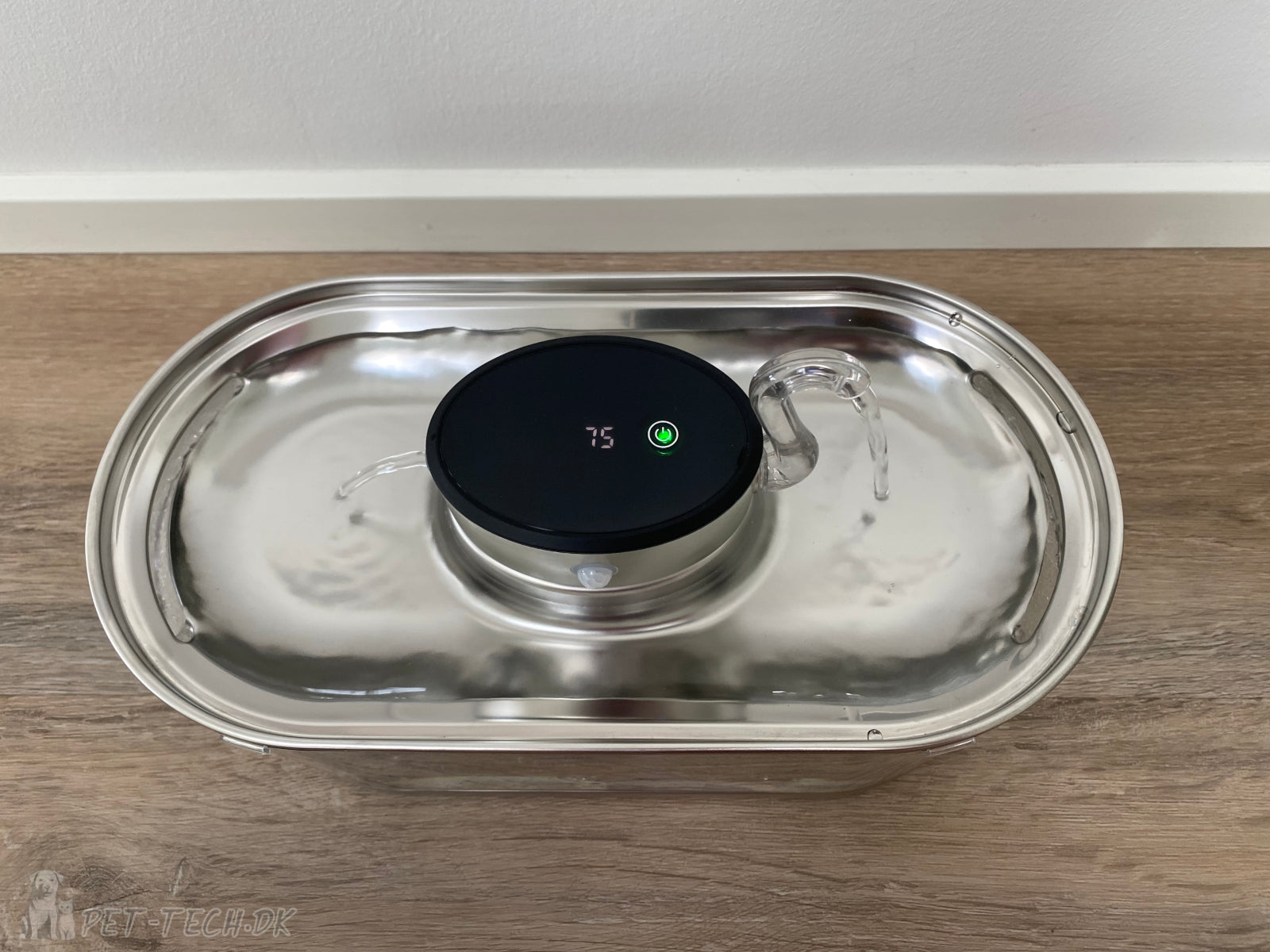 Ledningsfri Drikkefontæne 3L til Katte og Mindre Hunde - Svane