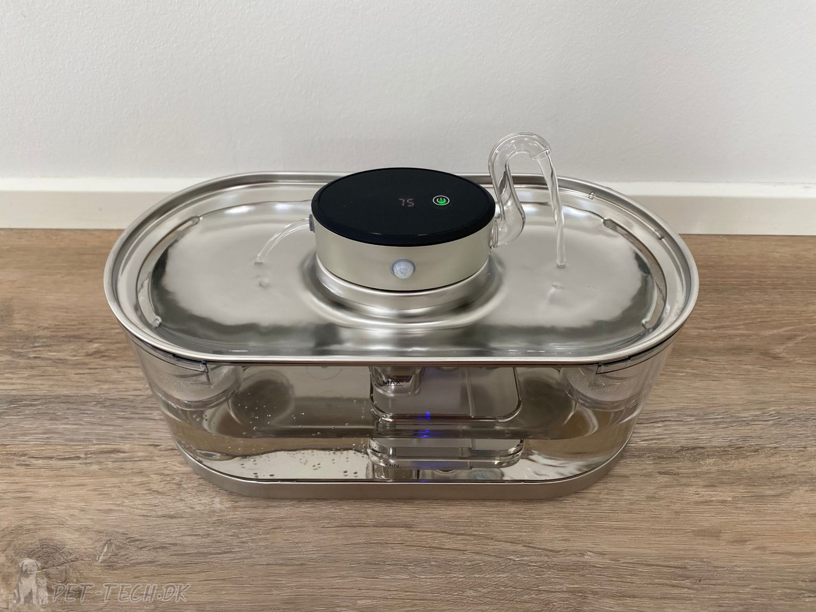 Ledningsfri Drikkefontæne 3L til Katte og Mindre Hunde - Svane