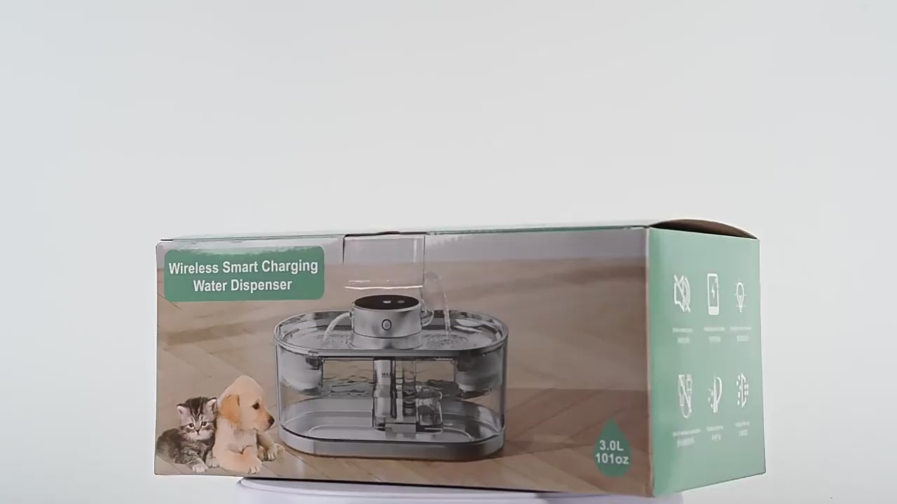 Svane Drikkefontæne Ledningsfri 3 liter